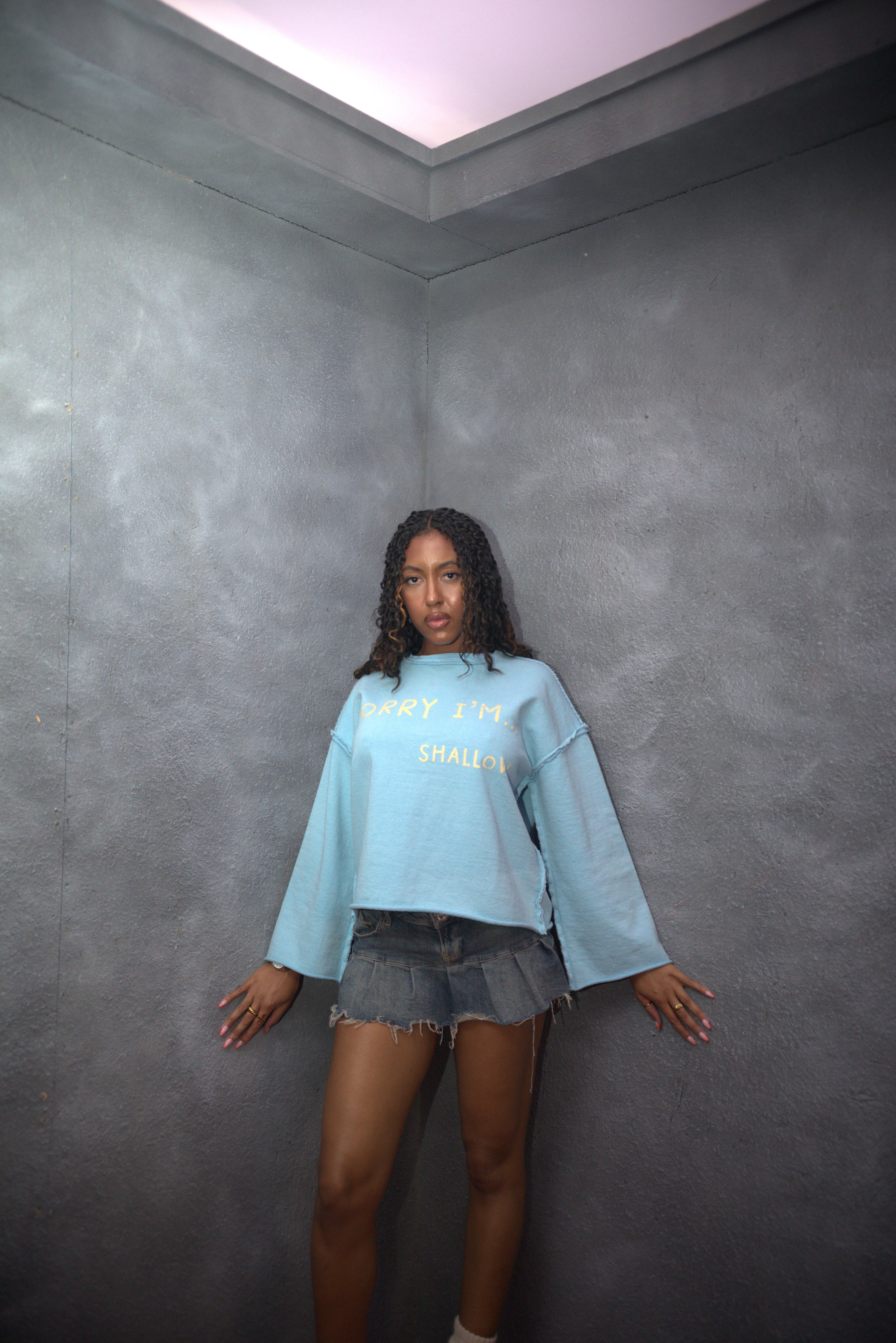 Shallow Box Fleece - Cream