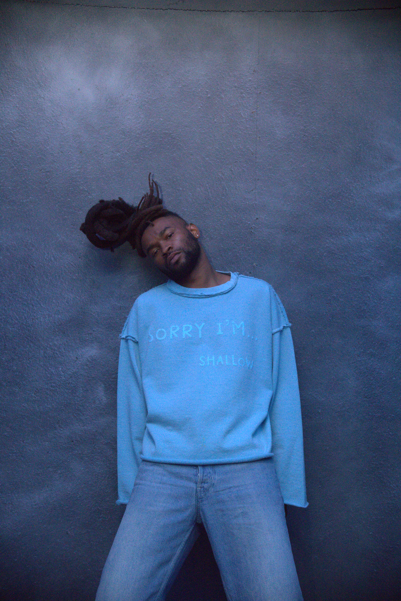 Shallow Box Fleece - Blue