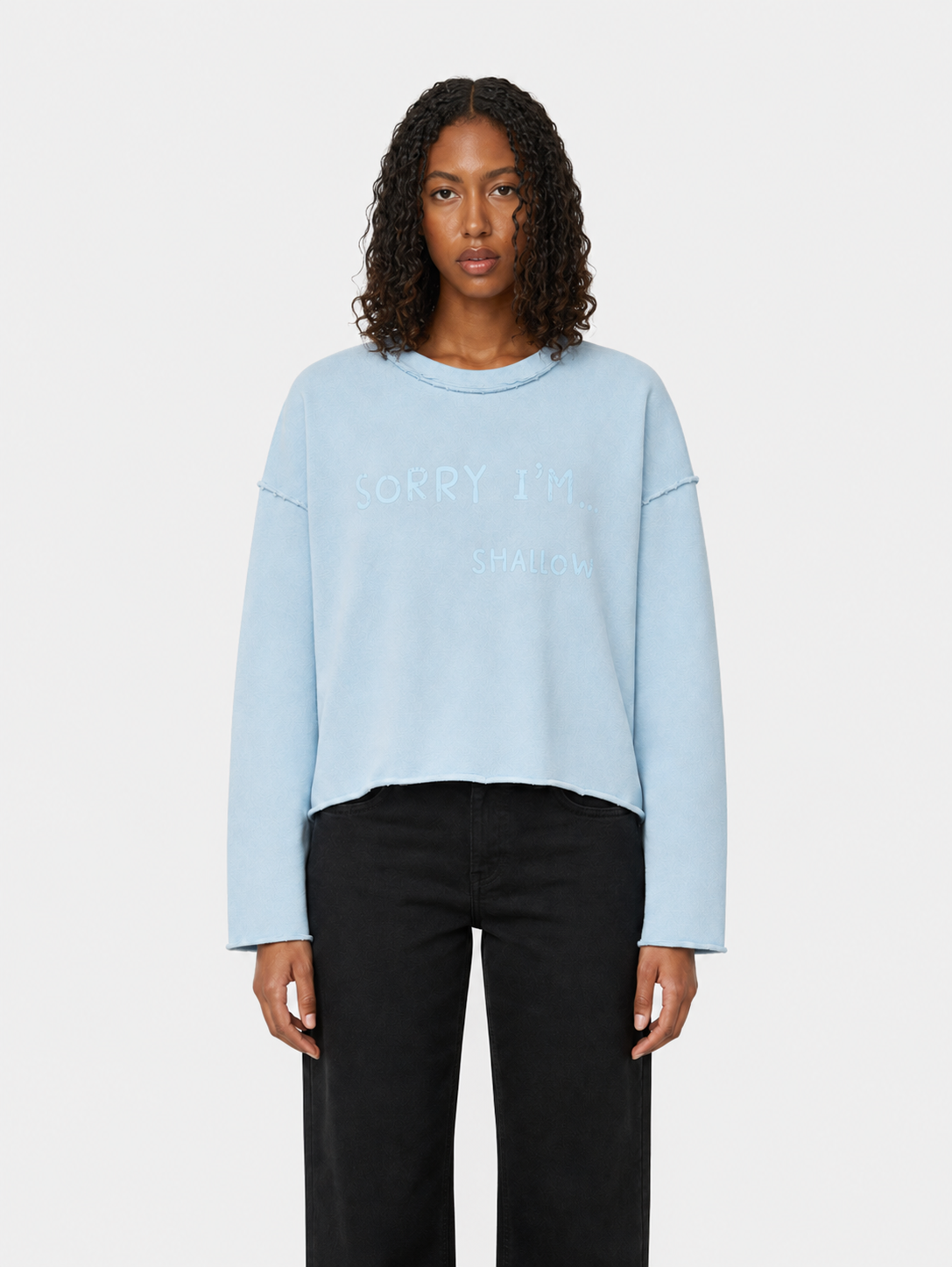 Shallow Box Fleece - Blue