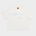 Shallow Box Tee - White
