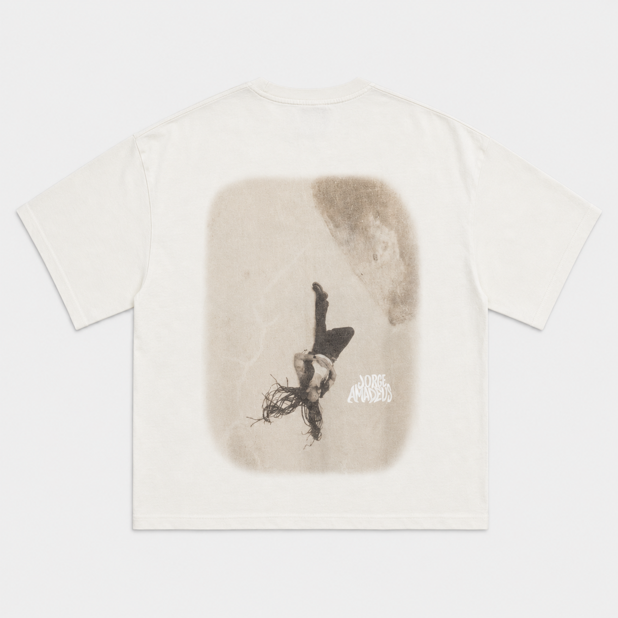 Shallow Box Tee - White