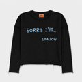 Shallow Box Fleece - Black