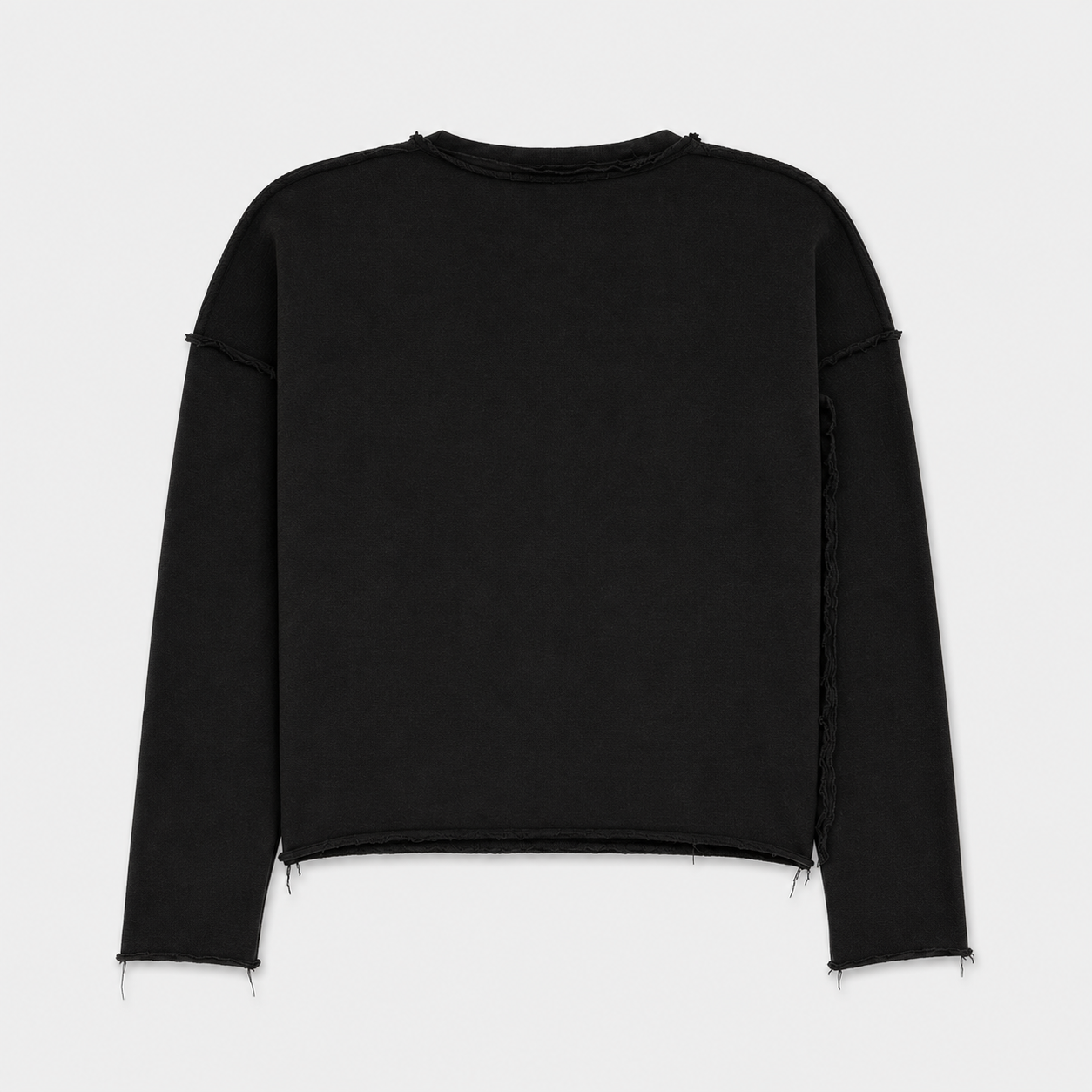 Shallow Box Fleece - Black