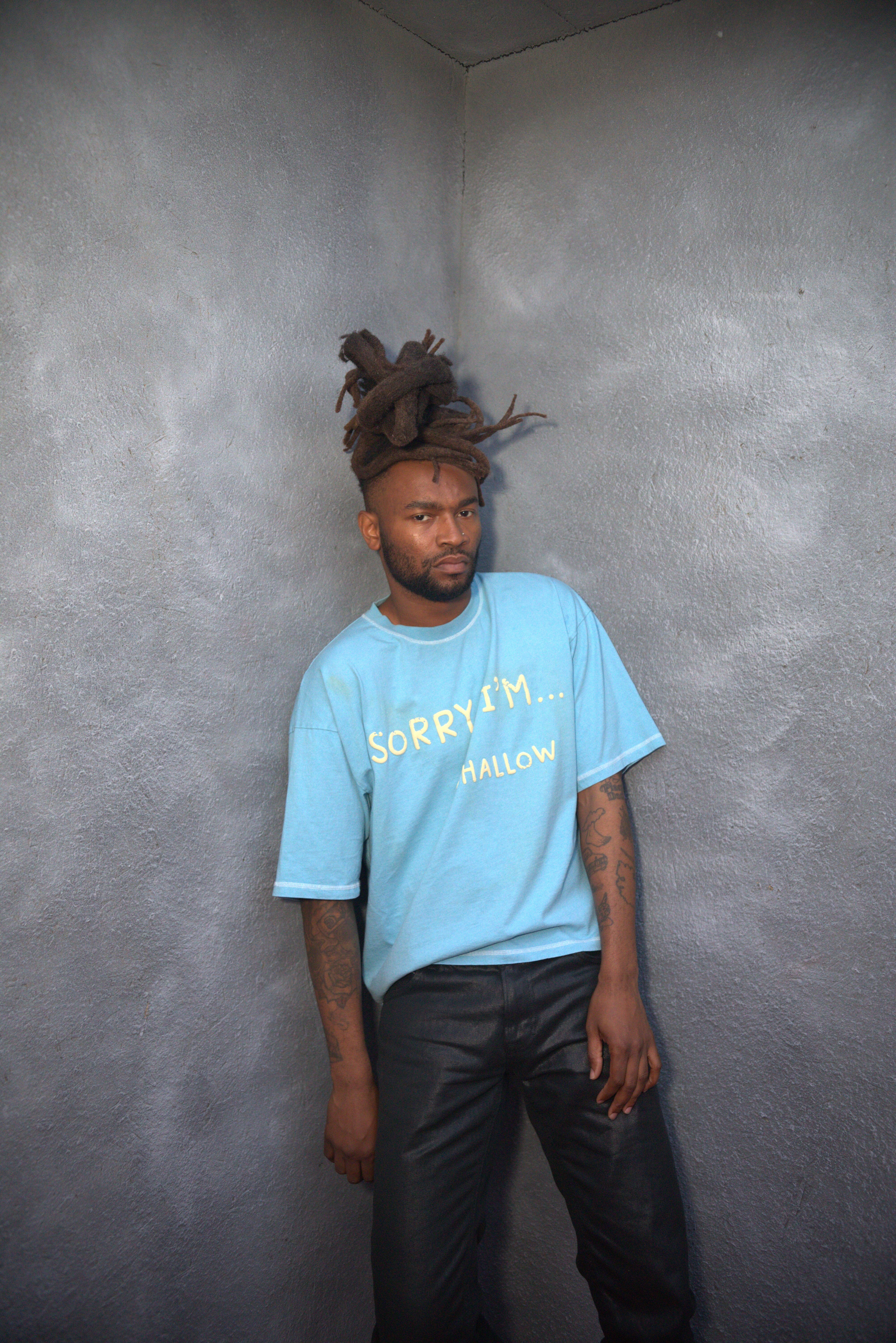 Shallow Box Tee - Blue